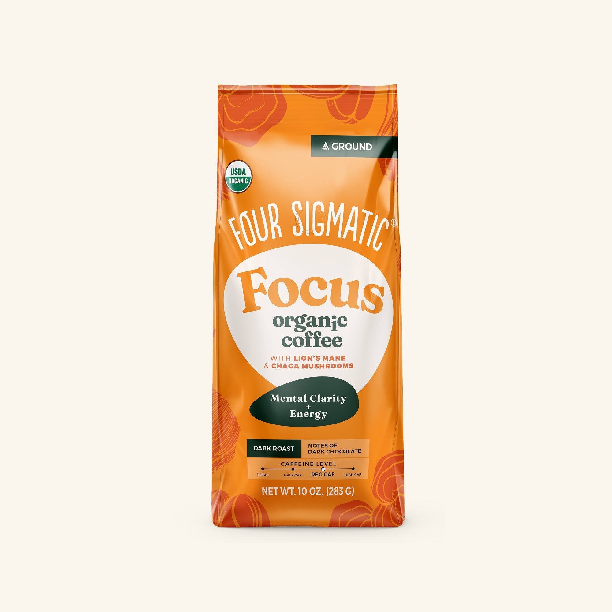 US Four Sigmatic Focus Ground Coffee - Dark