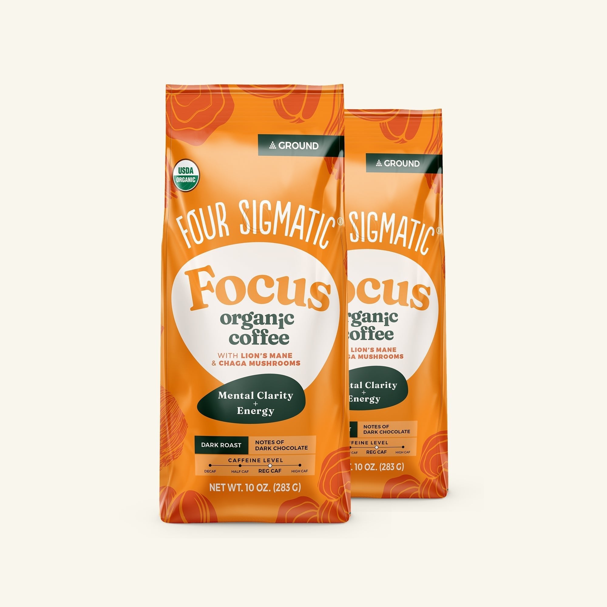 US Four Sigmatic Focus Ground Coffee - Dark