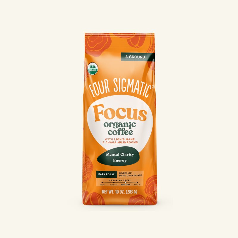US Four Sigmatic Focus Ground Coffee - Dark Roast