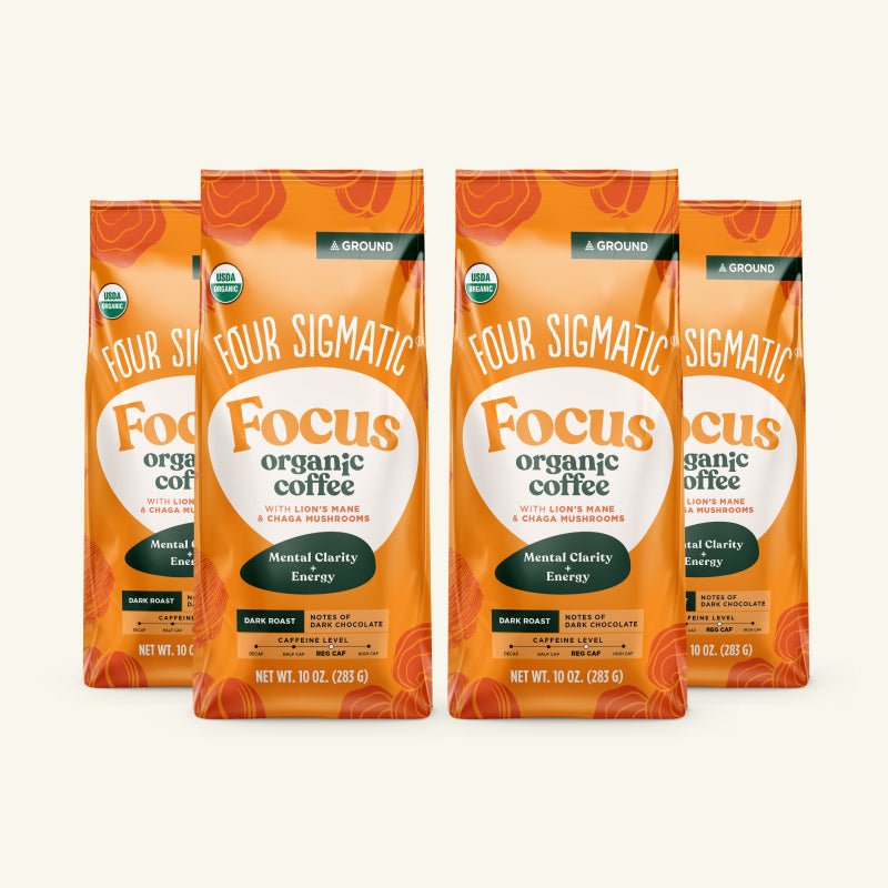 US Four Sigmatic Focus Ground Coffee - Dark Roast
