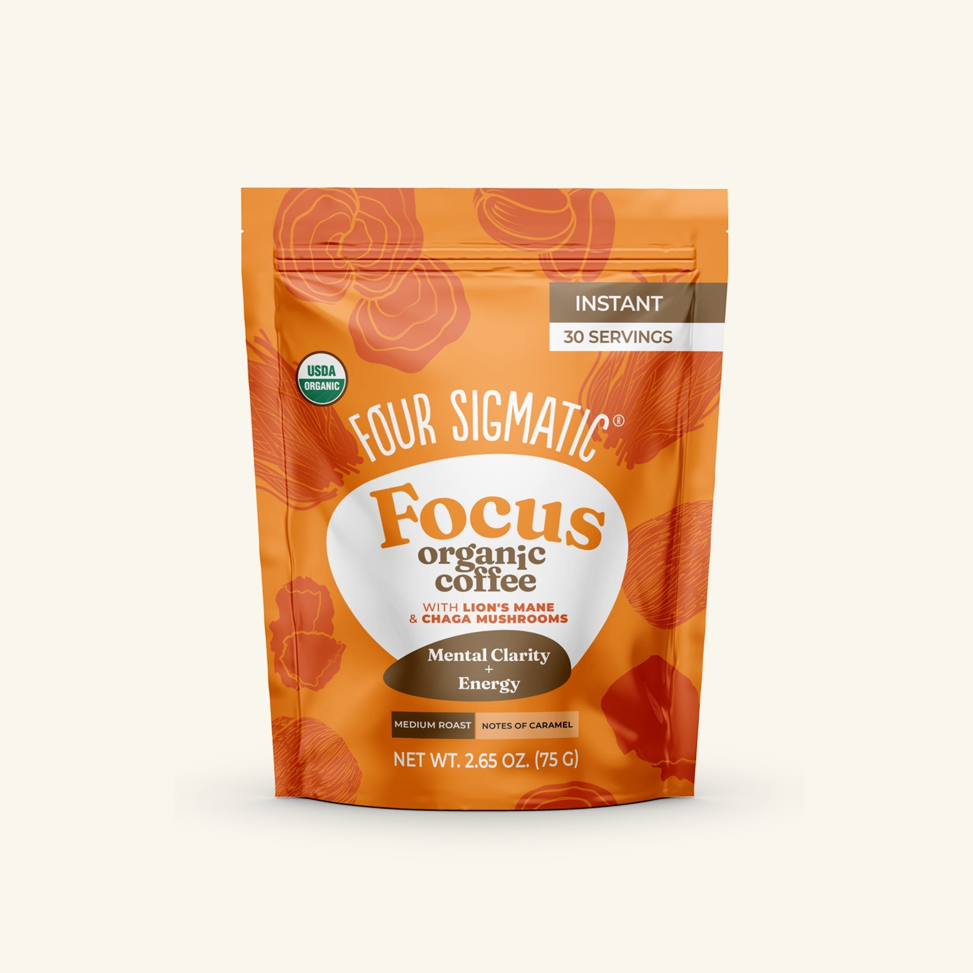US Four Sigmatic Focus Instant Coffee Multiserve