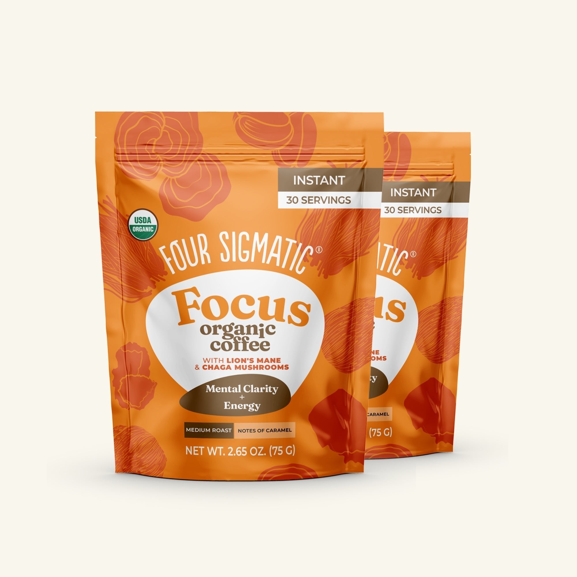 US Four Sigmatic Focus Instant Coffee Multiserve