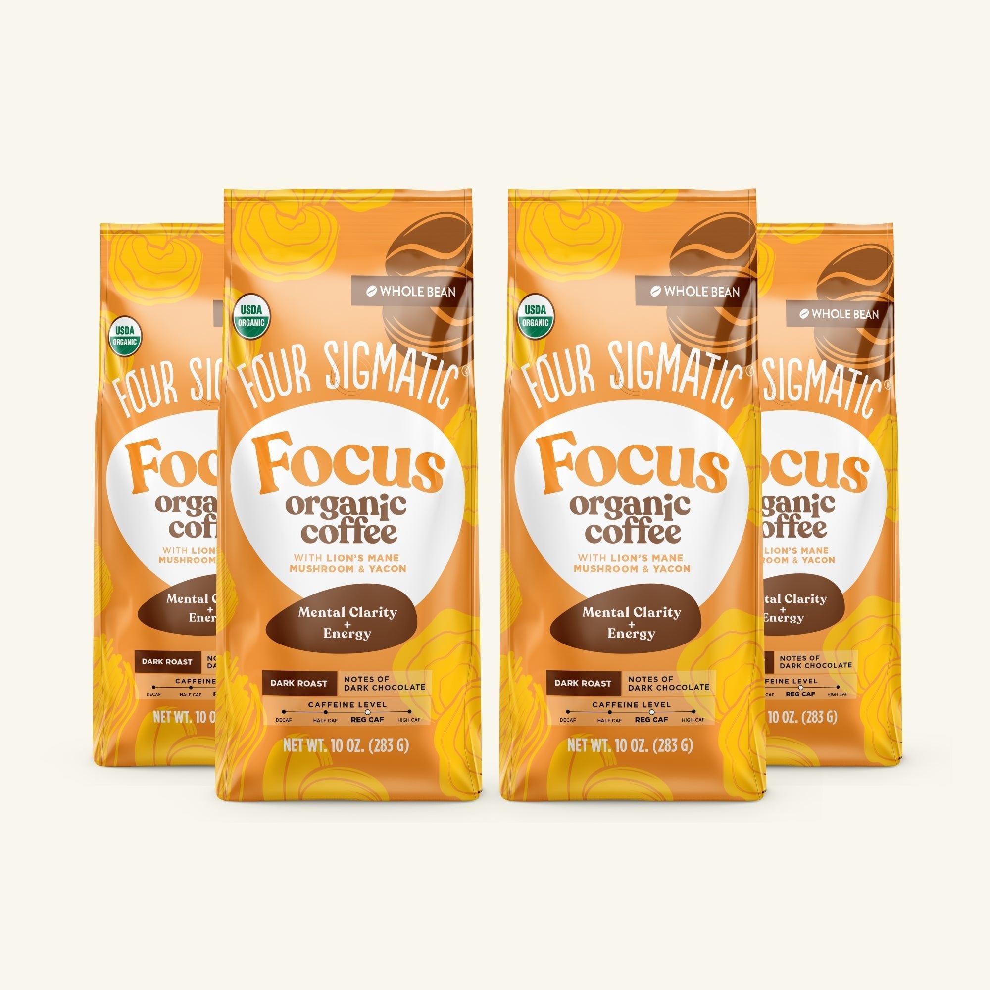 US Four Sigmatic Focus Whole Bean Coffee