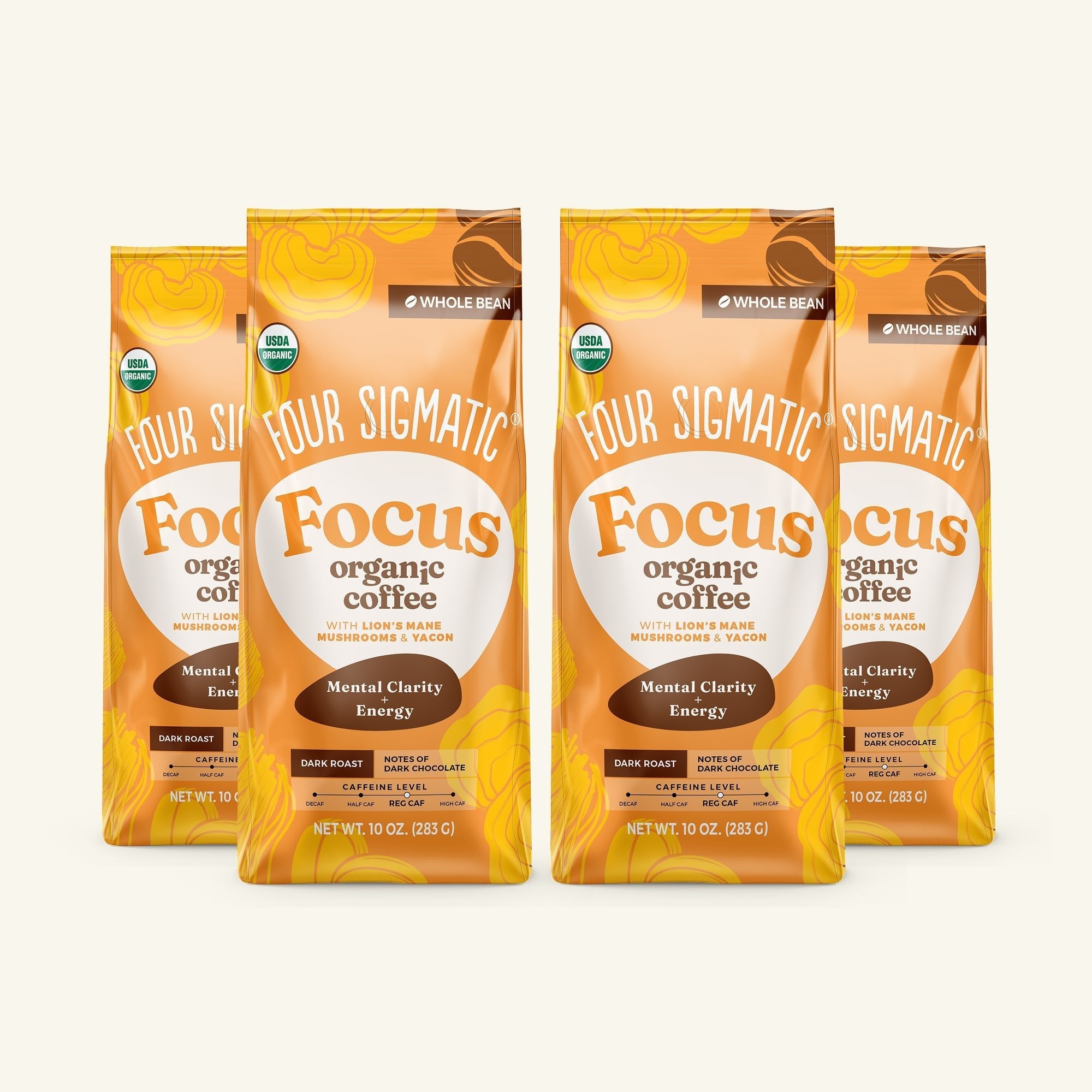 US Four Sigmatic Focus Whole Bean Coffee