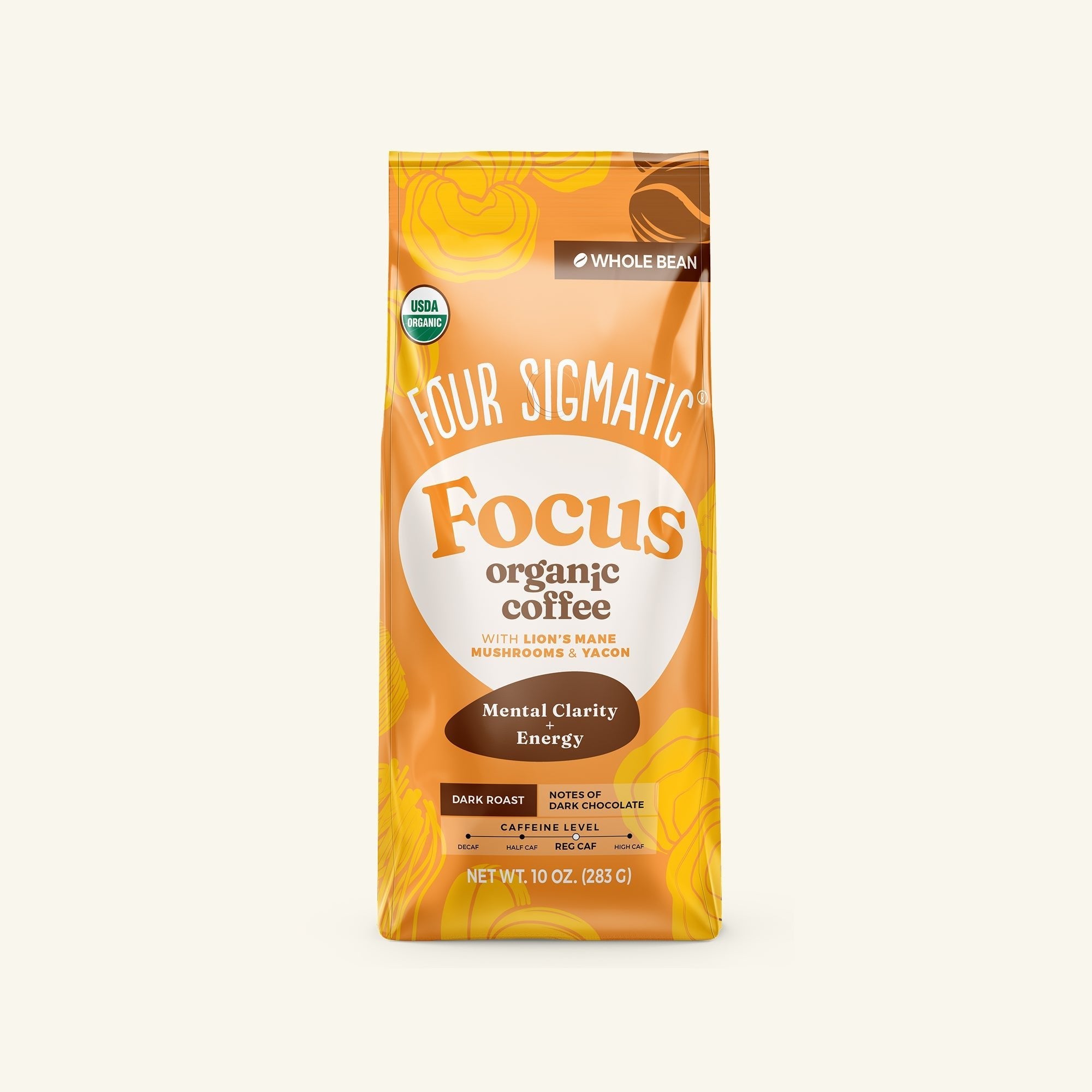 US Four Sigmatic Focus Whole Bean Coffee