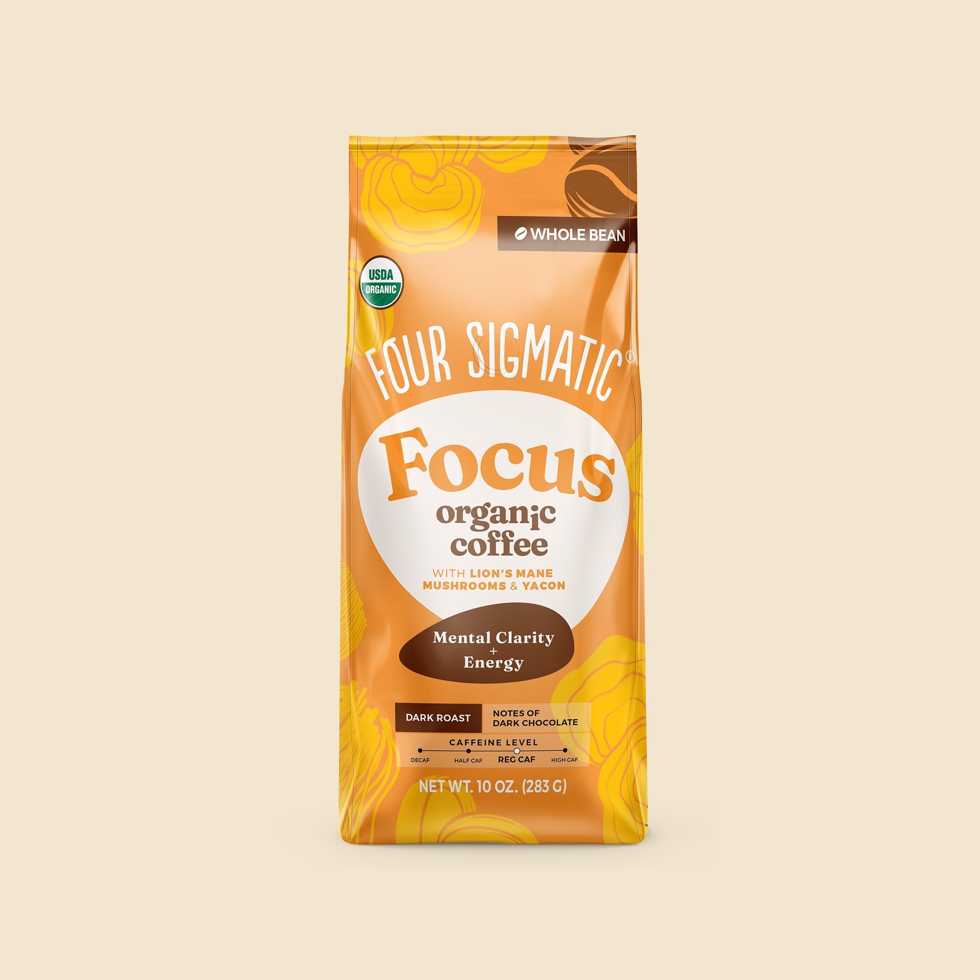 US Four Sigmatic Focus Whole Bean Coffee