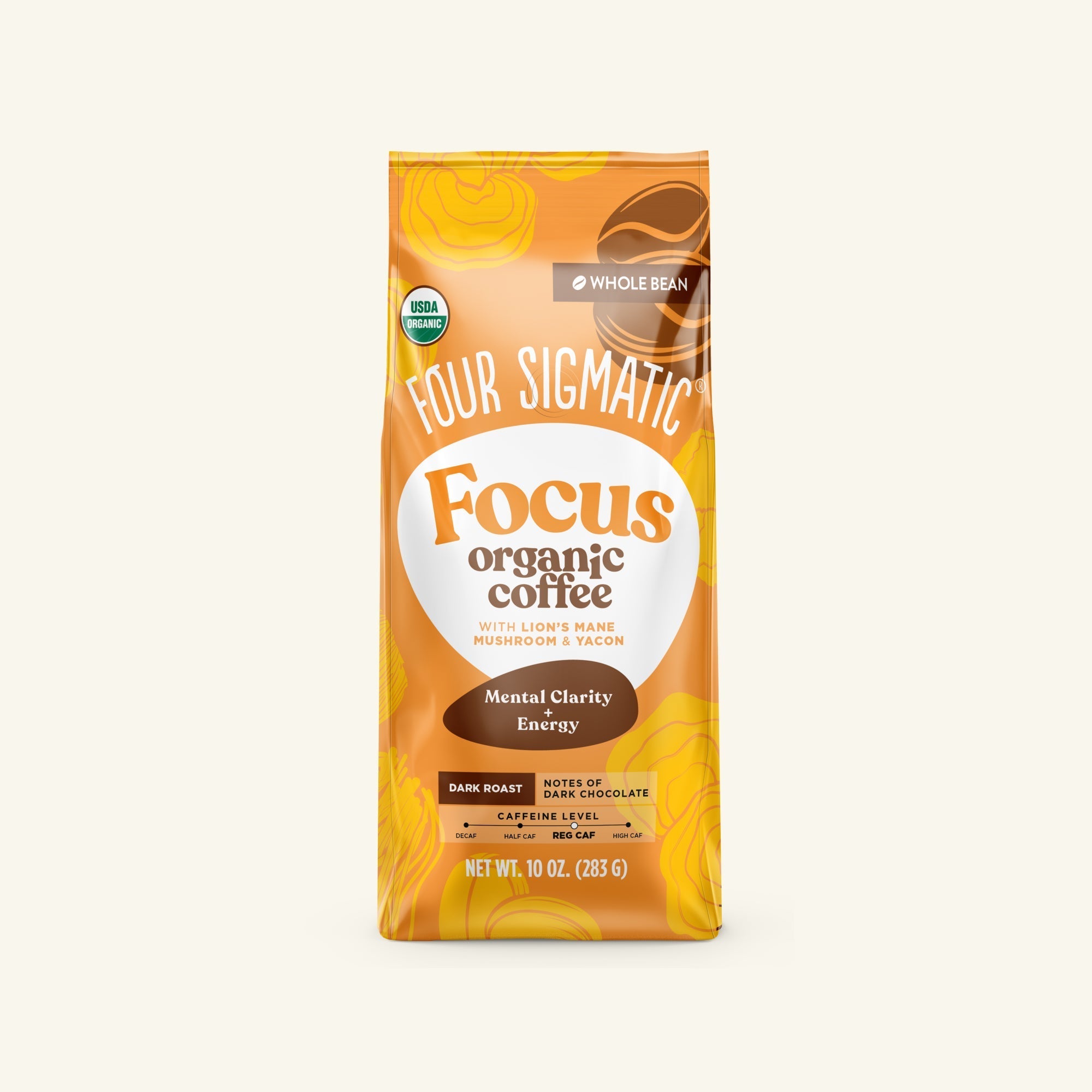 US Four Sigmatic Focus Whole Bean Coffee