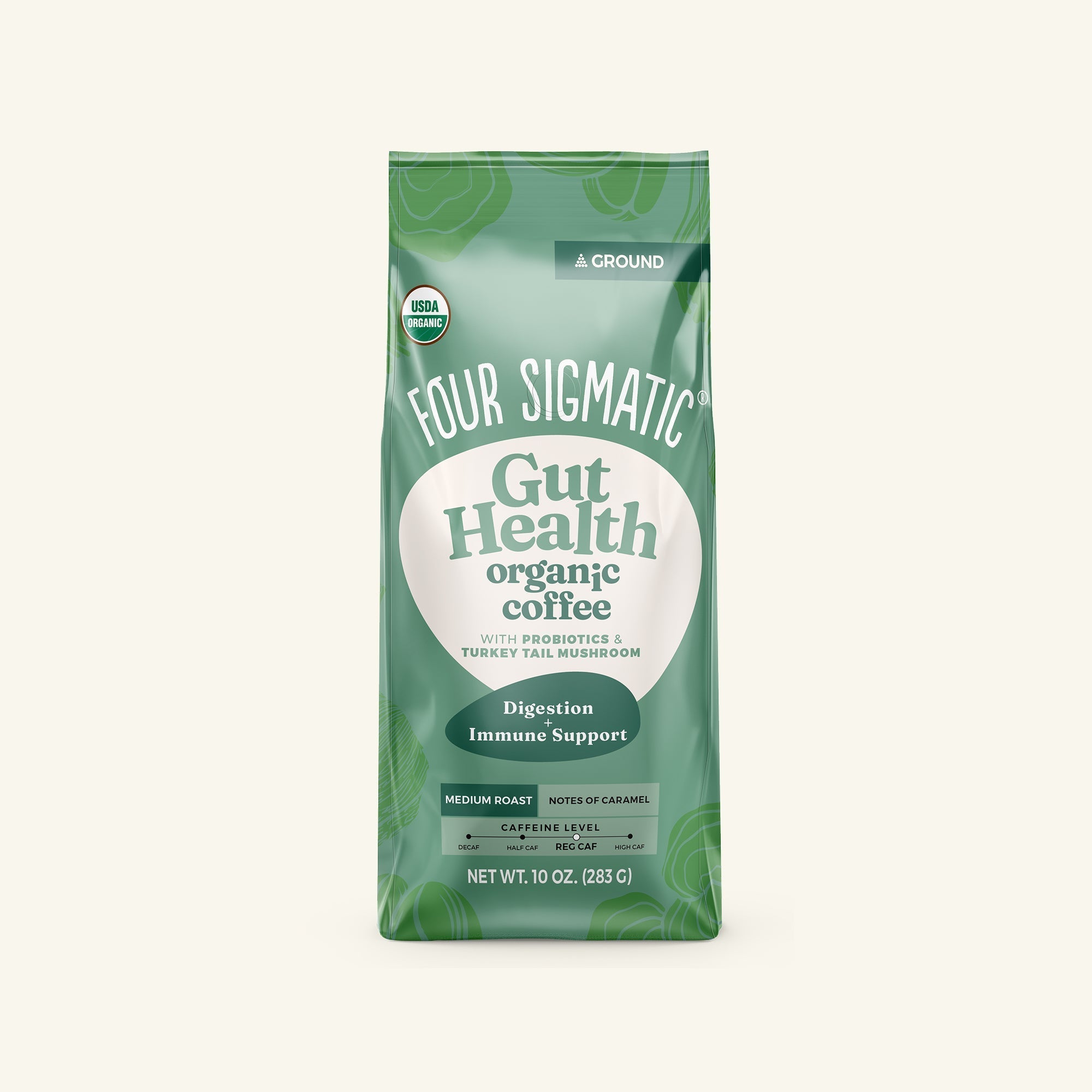 US Four Sigmatic Gut Health Ground Coffee - Medium