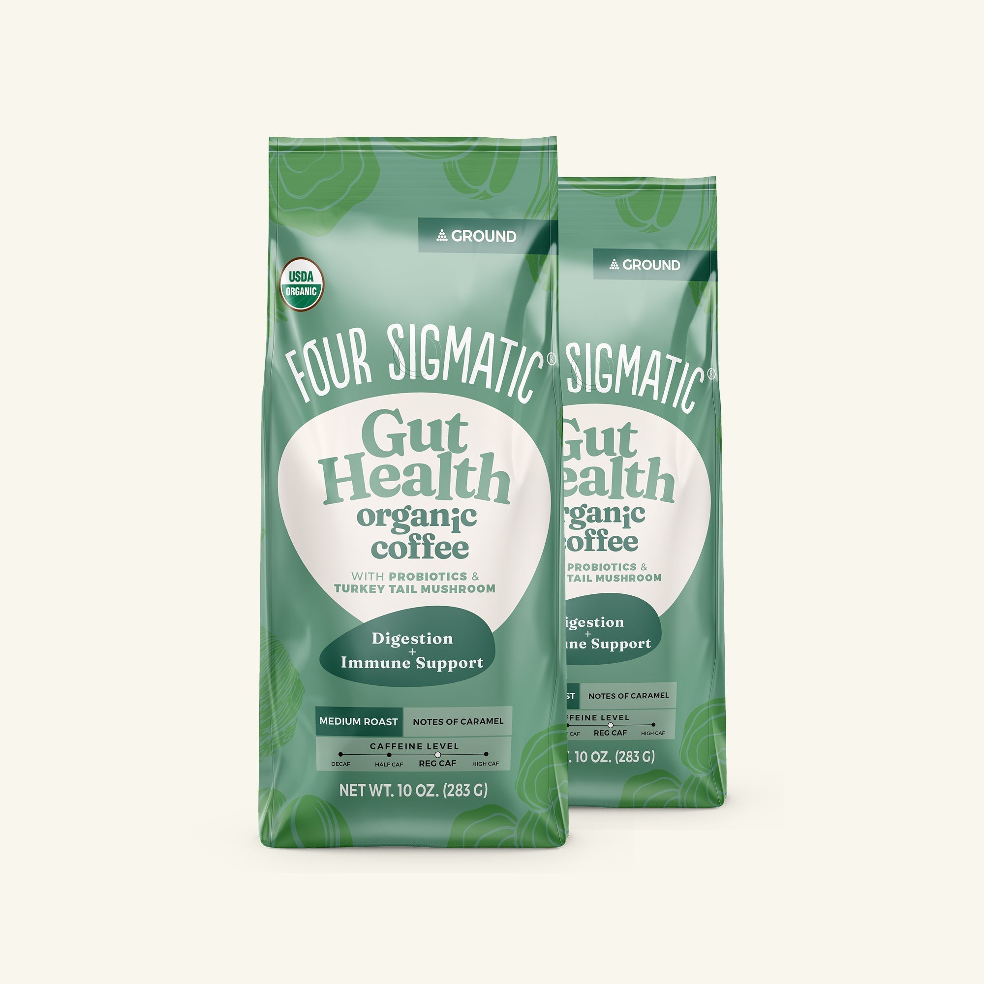 US Four Sigmatic Gut Health Ground Coffee - Medium