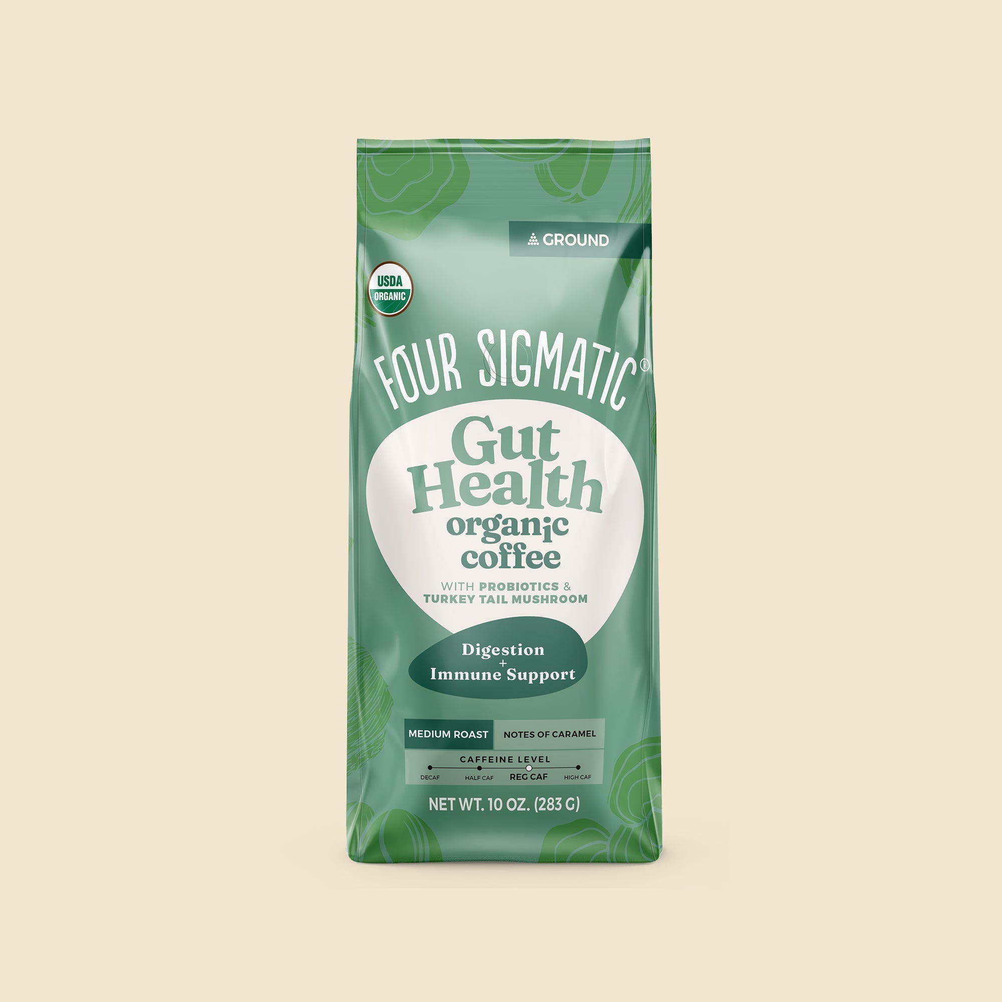 US Four Sigmatic Gut Health Ground Coffee - Medium