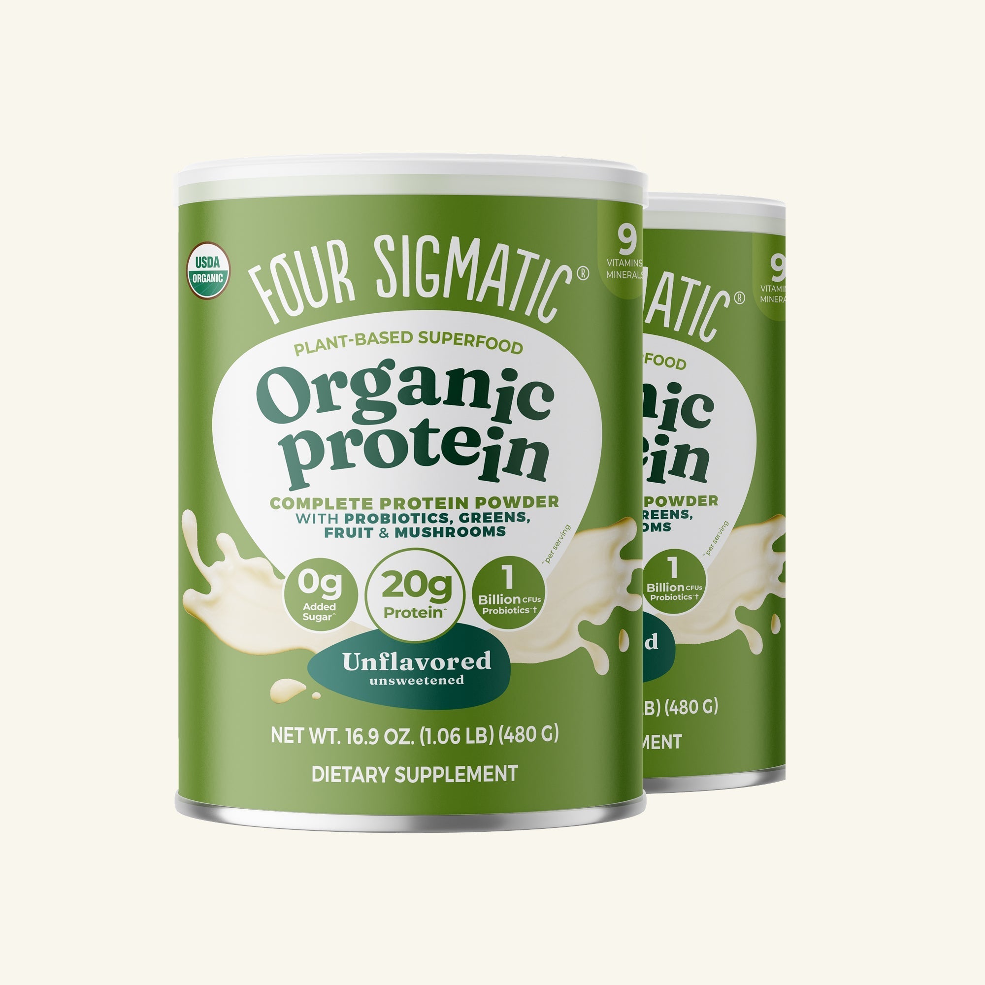 US Four Sigmatic Plant - Based Protein – Unflavored