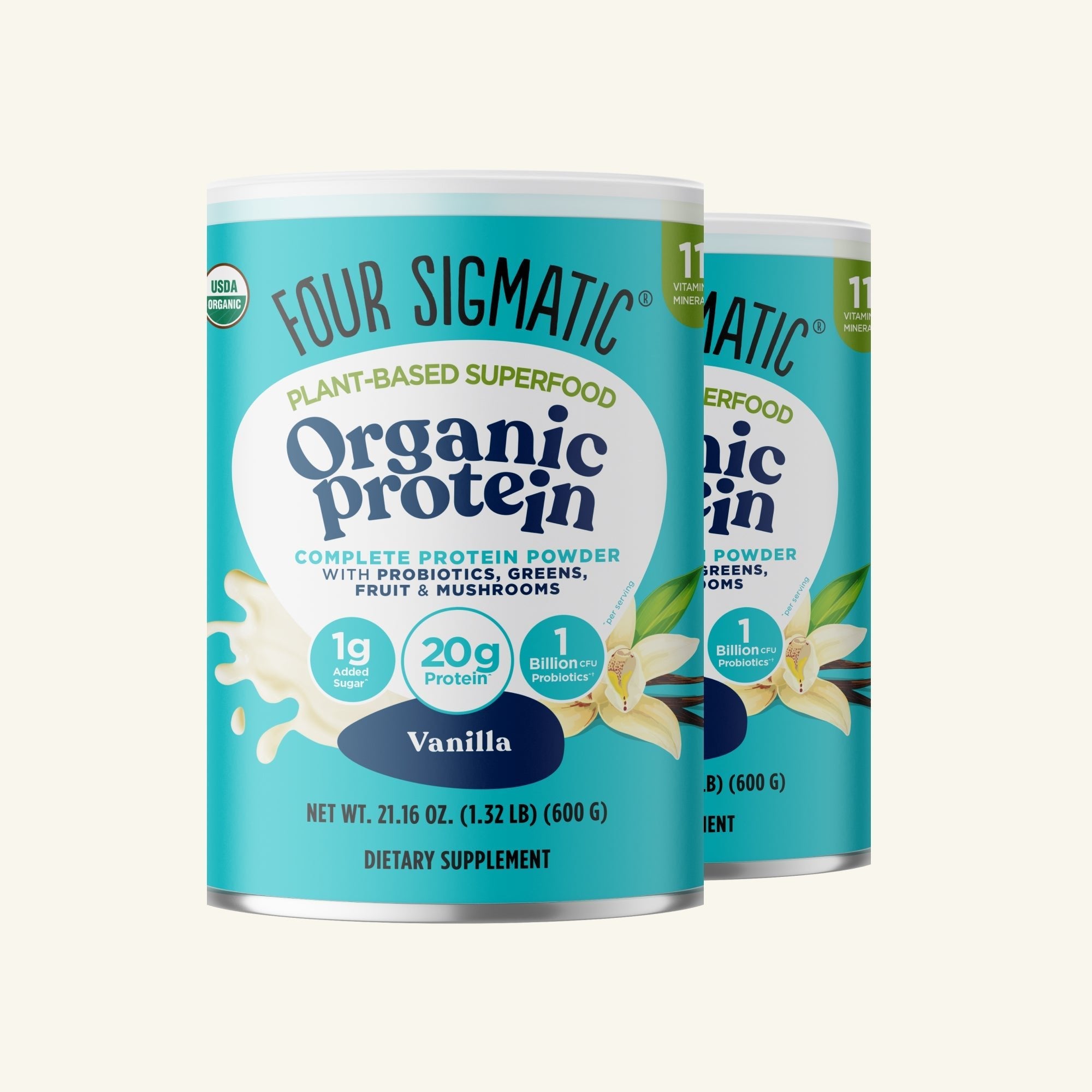 US Four Sigmatic Plant - Based Protein – Vanilla