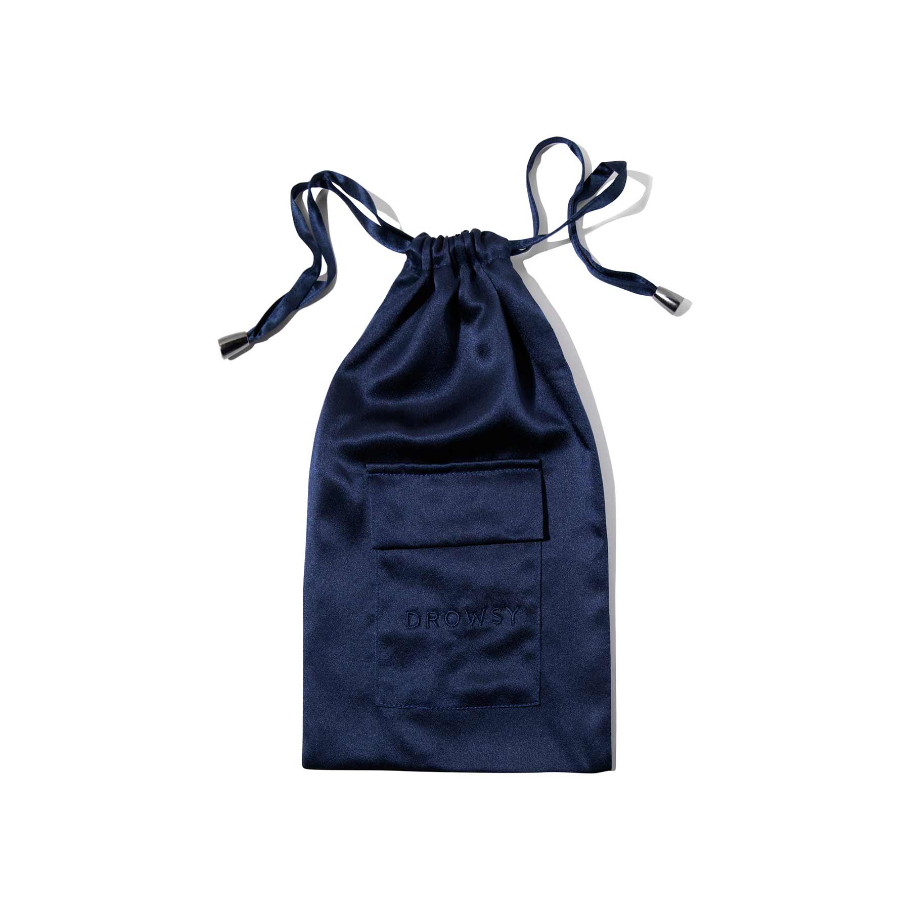 USA - DrowsyB2B Midnight Blue Silk Carry Pouch