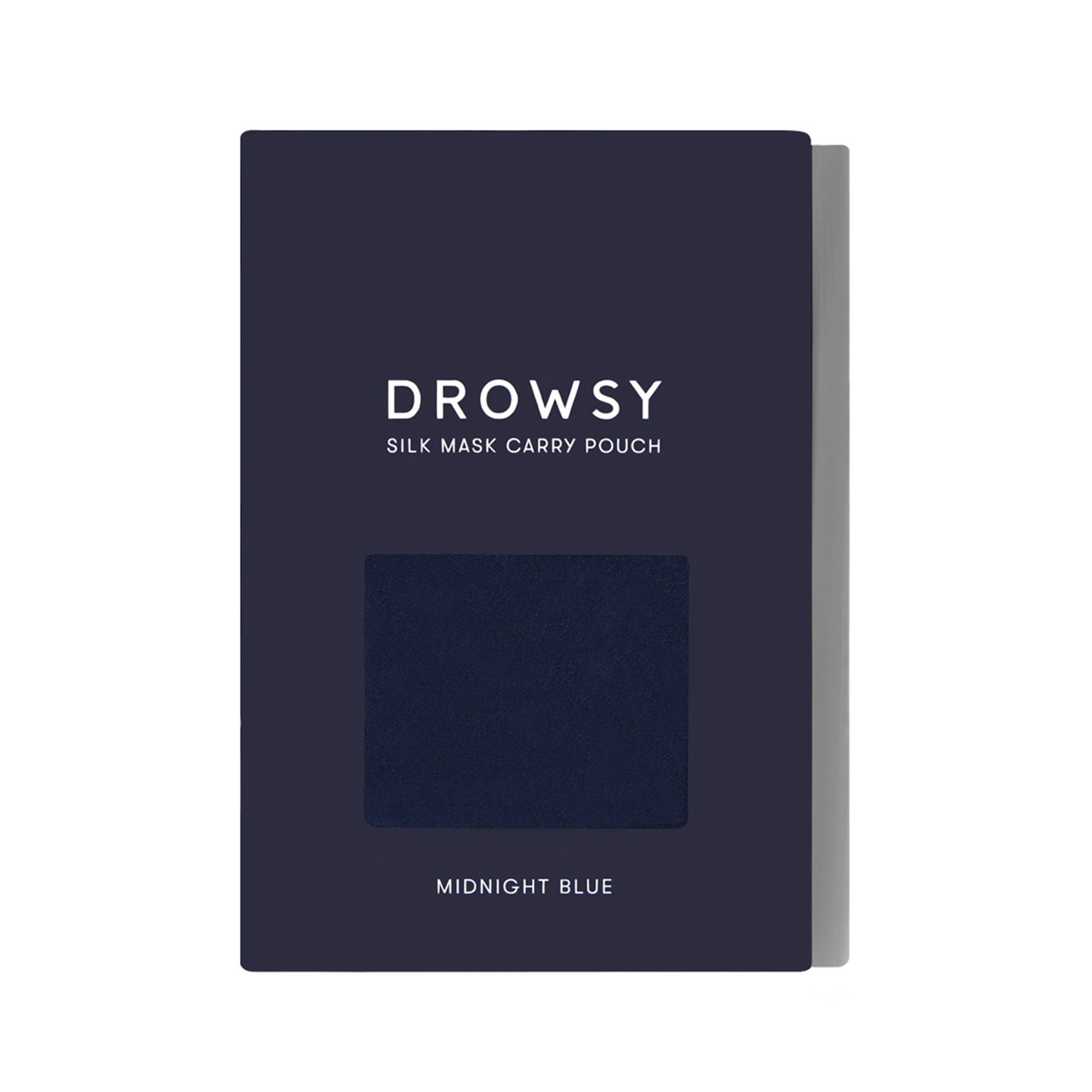USA - DrowsyB2B Midnight Blue Silk Carry Pouch