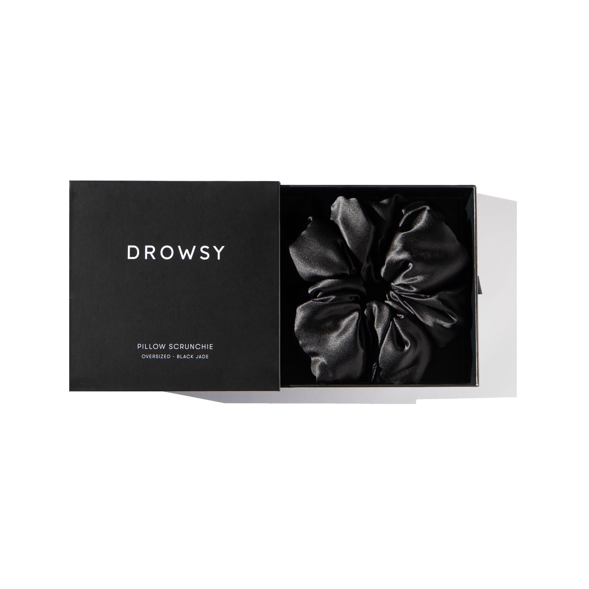 USA - DrowsyB2B Pillow Scrunchie - Black Jade