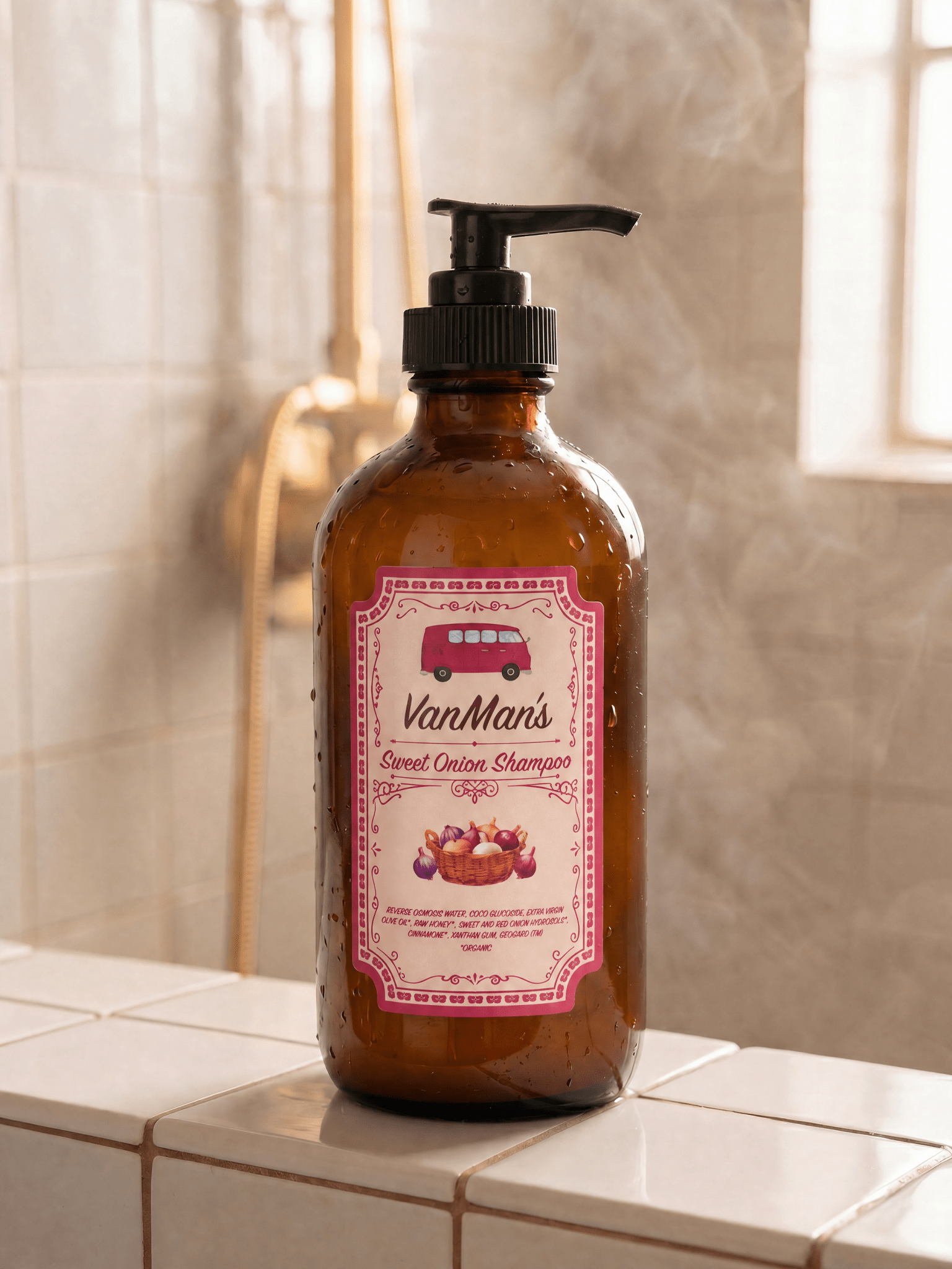 VanMan *New* VanMan’s Sweet Onion Shampoo - 8 oz