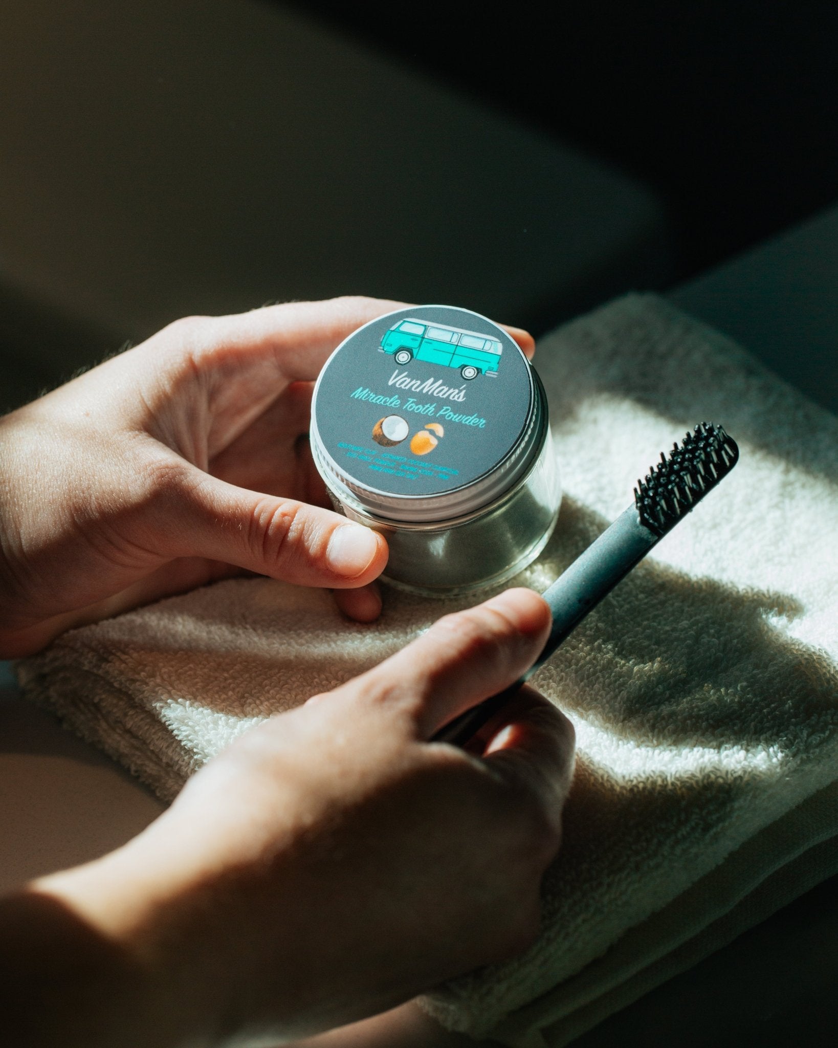 VanMan VanMan's Miracle Tooth Powder - Original Eggshell 2 oz