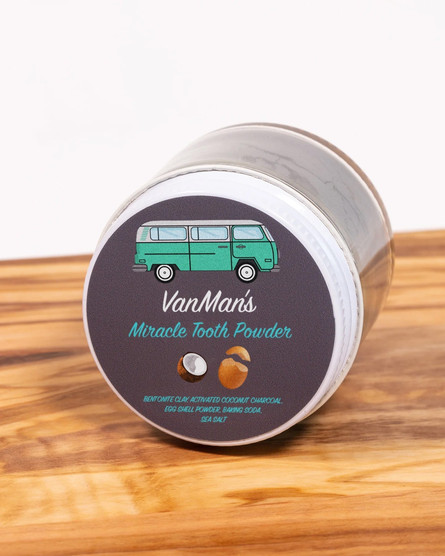 VanMan VanMan's Miracle Tooth Powder - Original Eggshell 2 oz