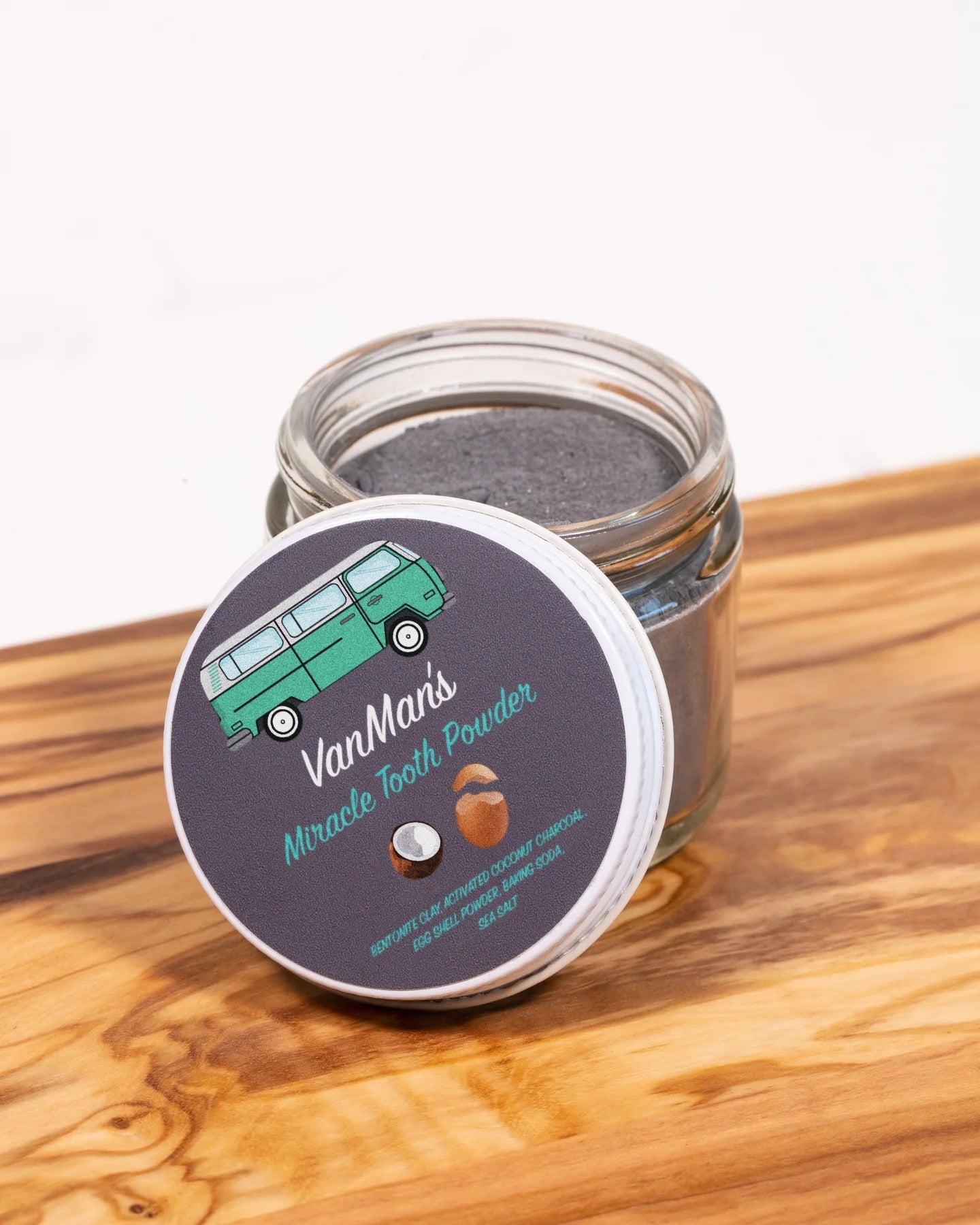 VanMan VanMan's Miracle Tooth Powder - Original Eggshell 2 oz