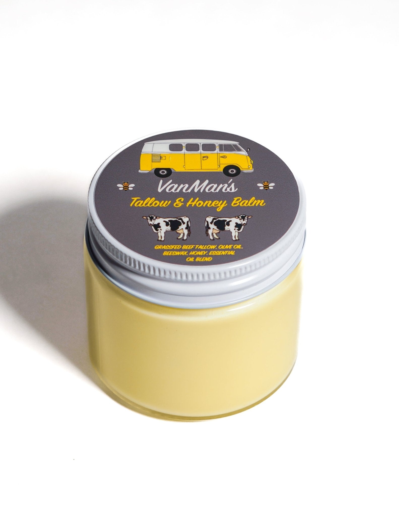 VanMan VanMan's Tallow & Honey Balm - Jumbo 6 oz