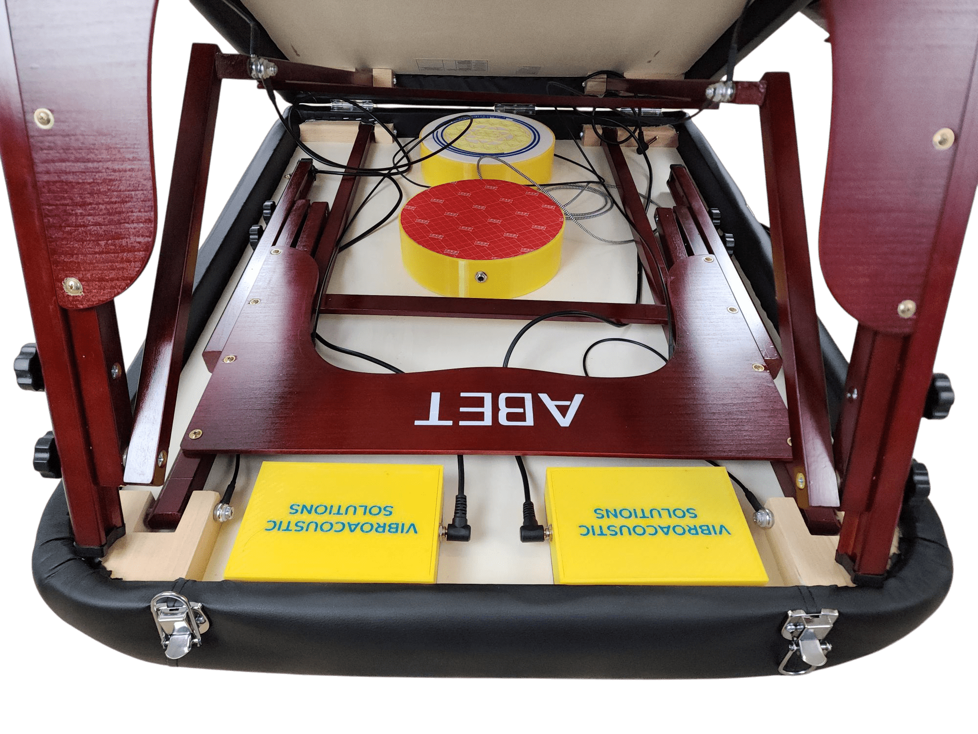 Vibroacoustic Solutions Vibroacoustic Therapy Massage Table Attachments with custom Amplifier Bundle