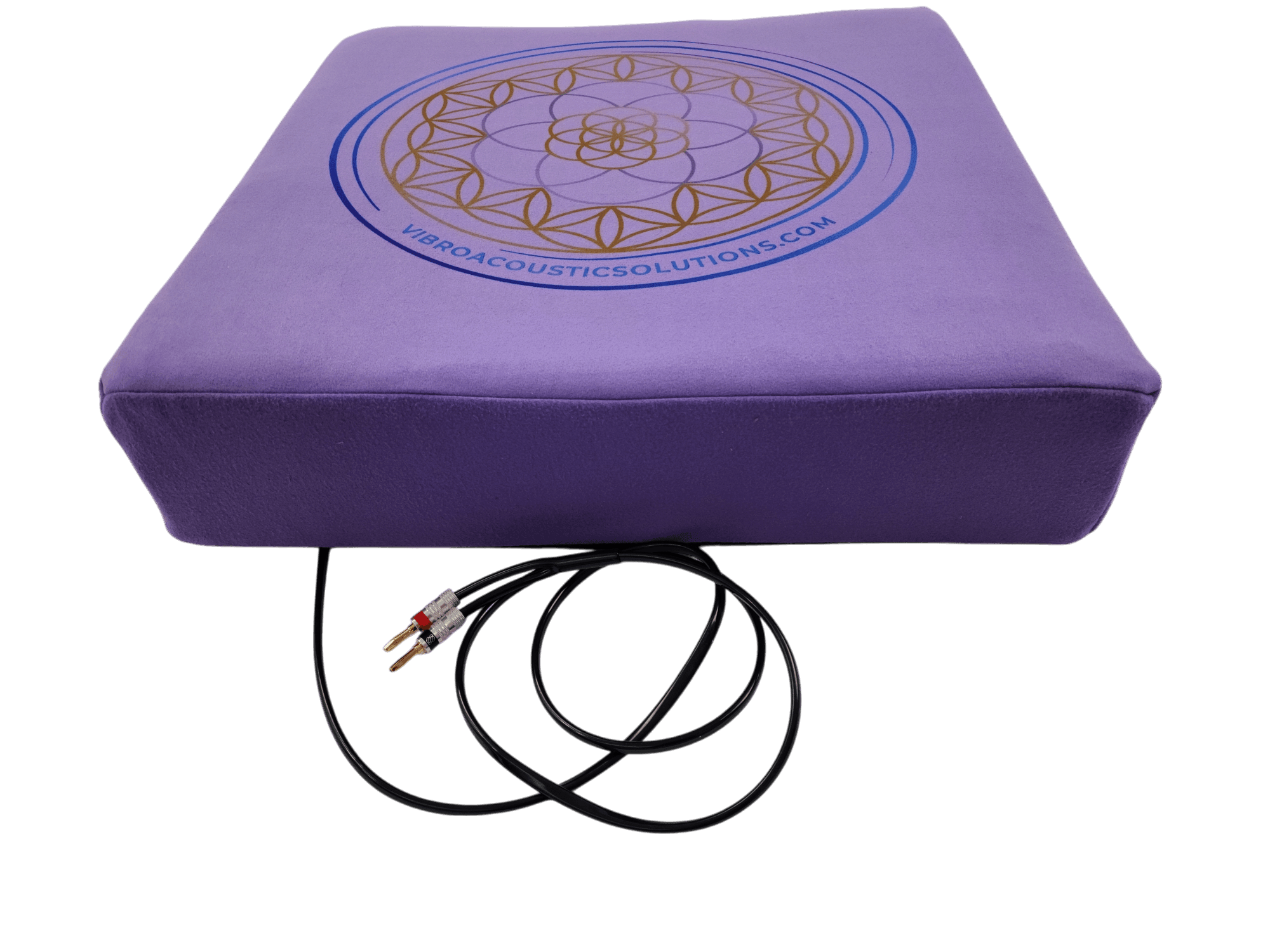 Vibroacoustic Solutions Vibroacoustic Therapy Meditation Cushion bundle with custom amplifier