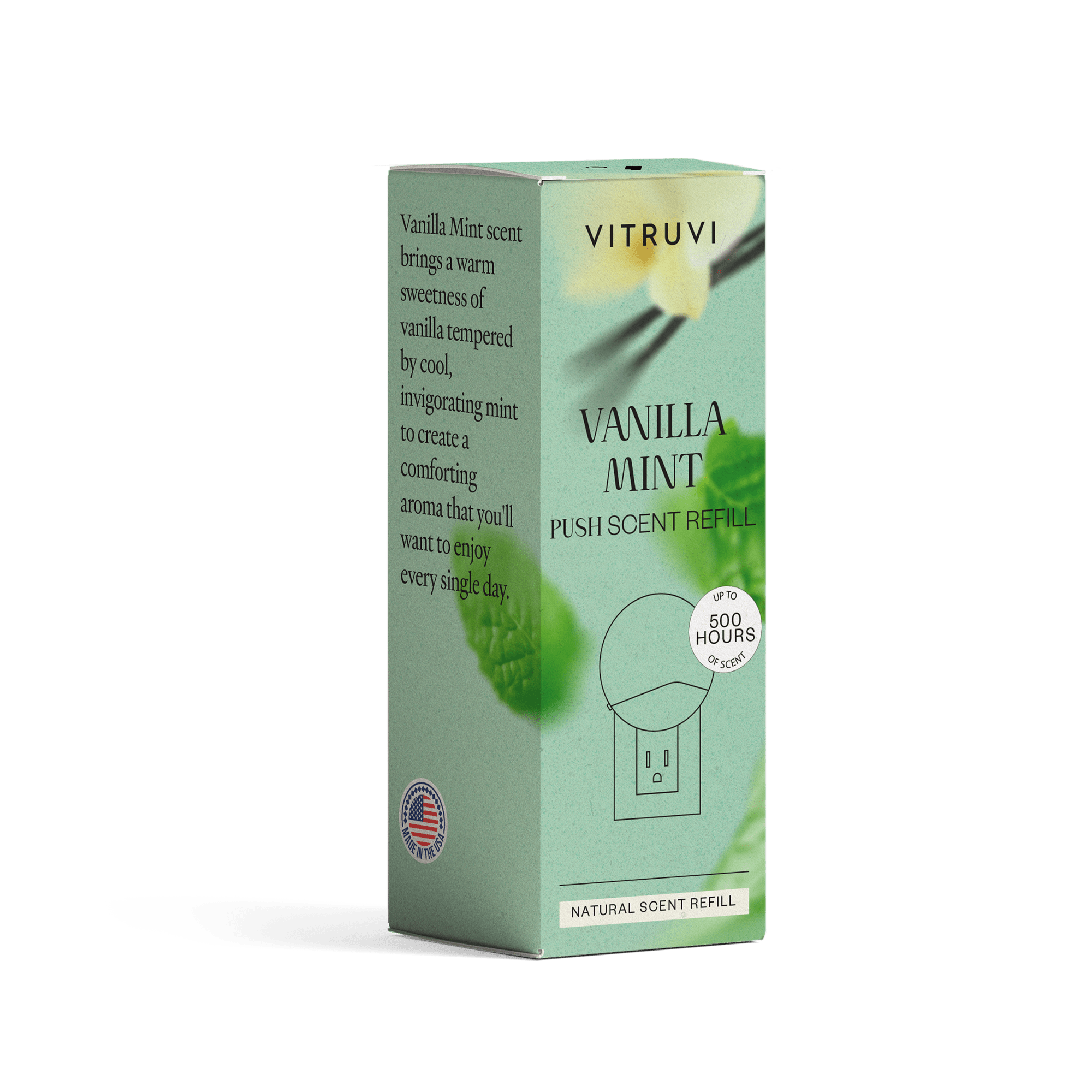 Vitruvi US Vanilla Mint Push Scent Refill