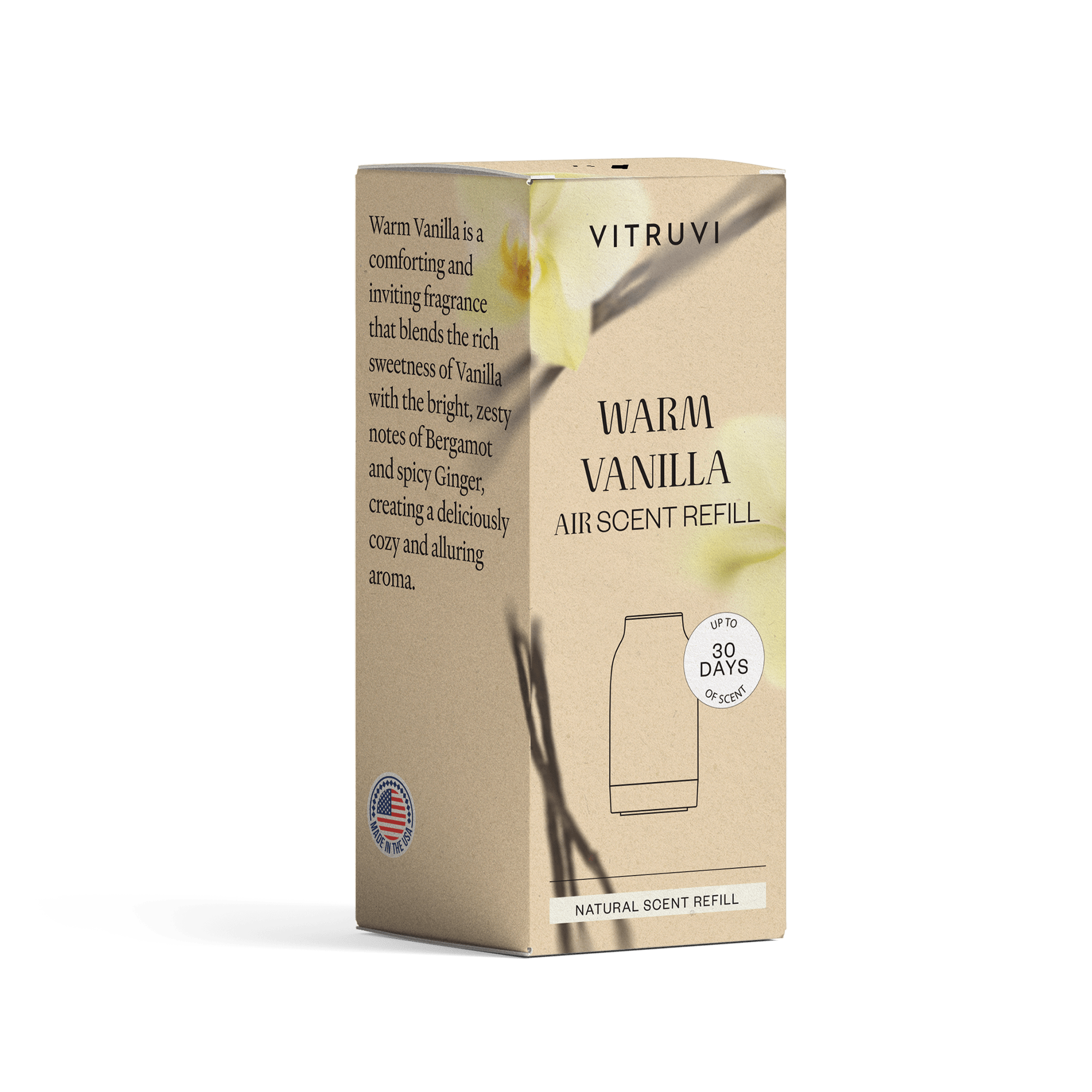 Vitruvi US Warm Vanilla Air Scent Refill