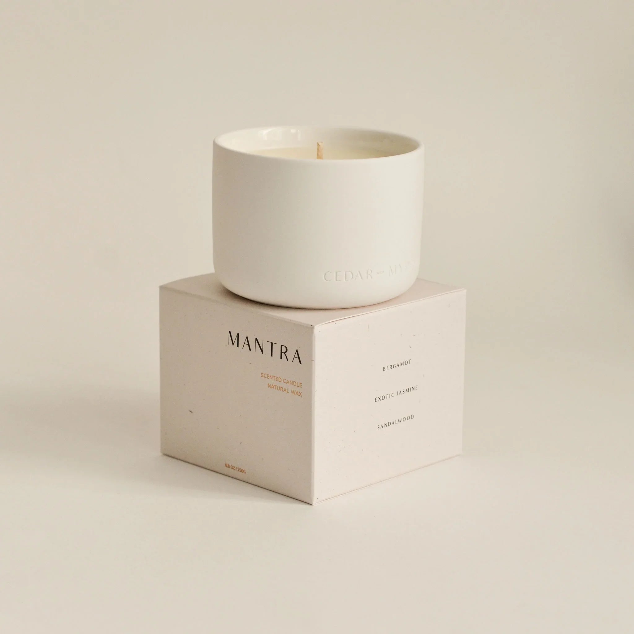Mantra Wellness Kerze