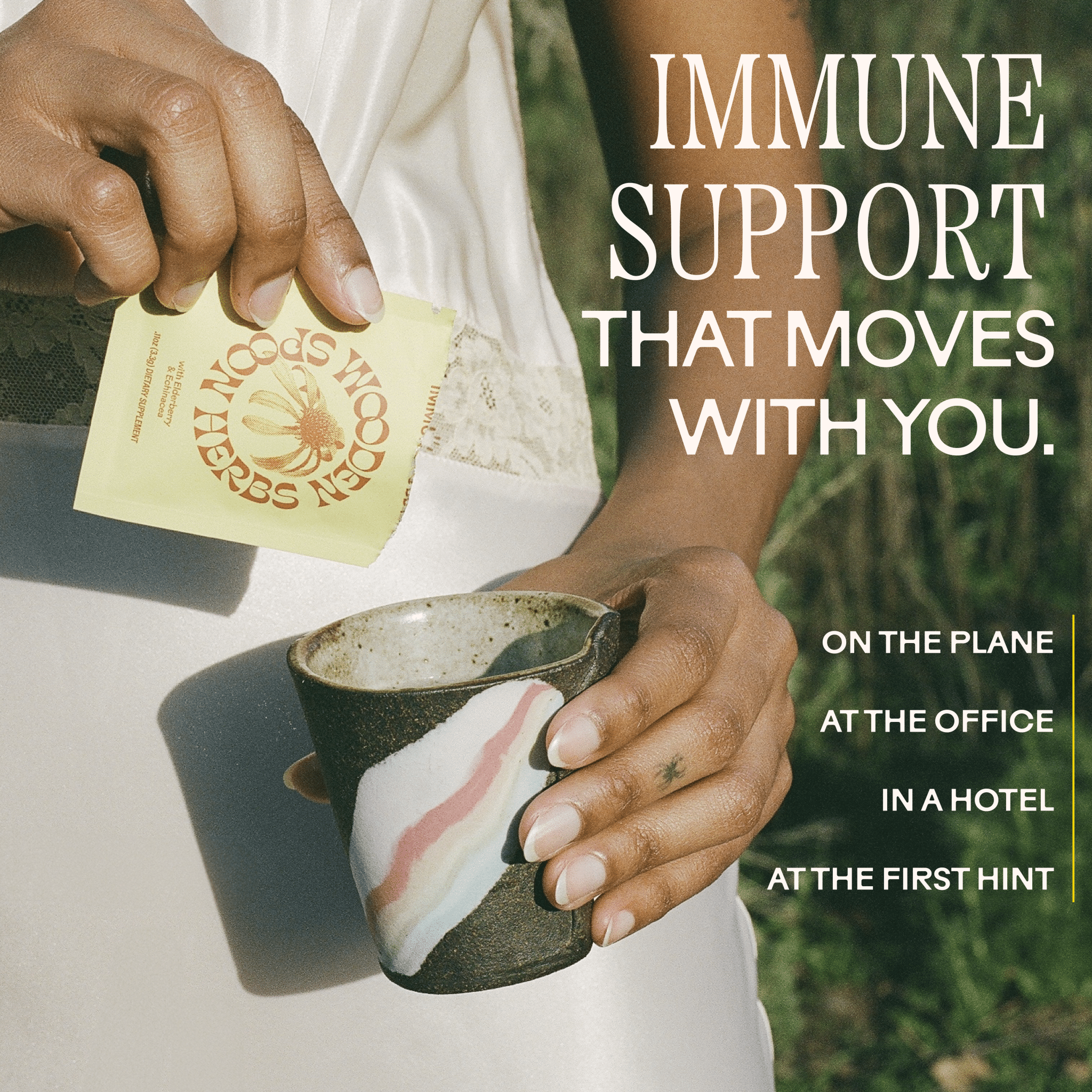 WOODEN SPOON HERBS Lemon-Ginger Immune Toddy
