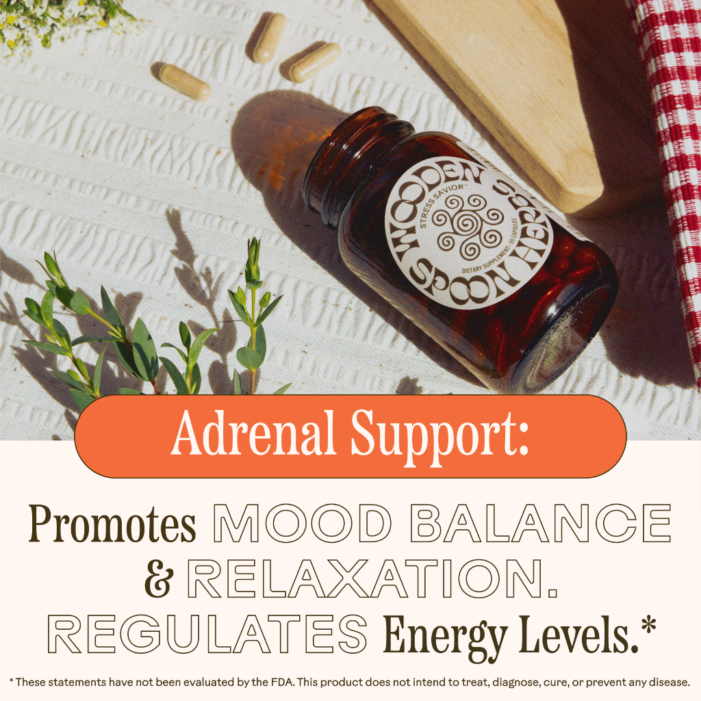 WOODEN SPOON HERBS Stress Savior