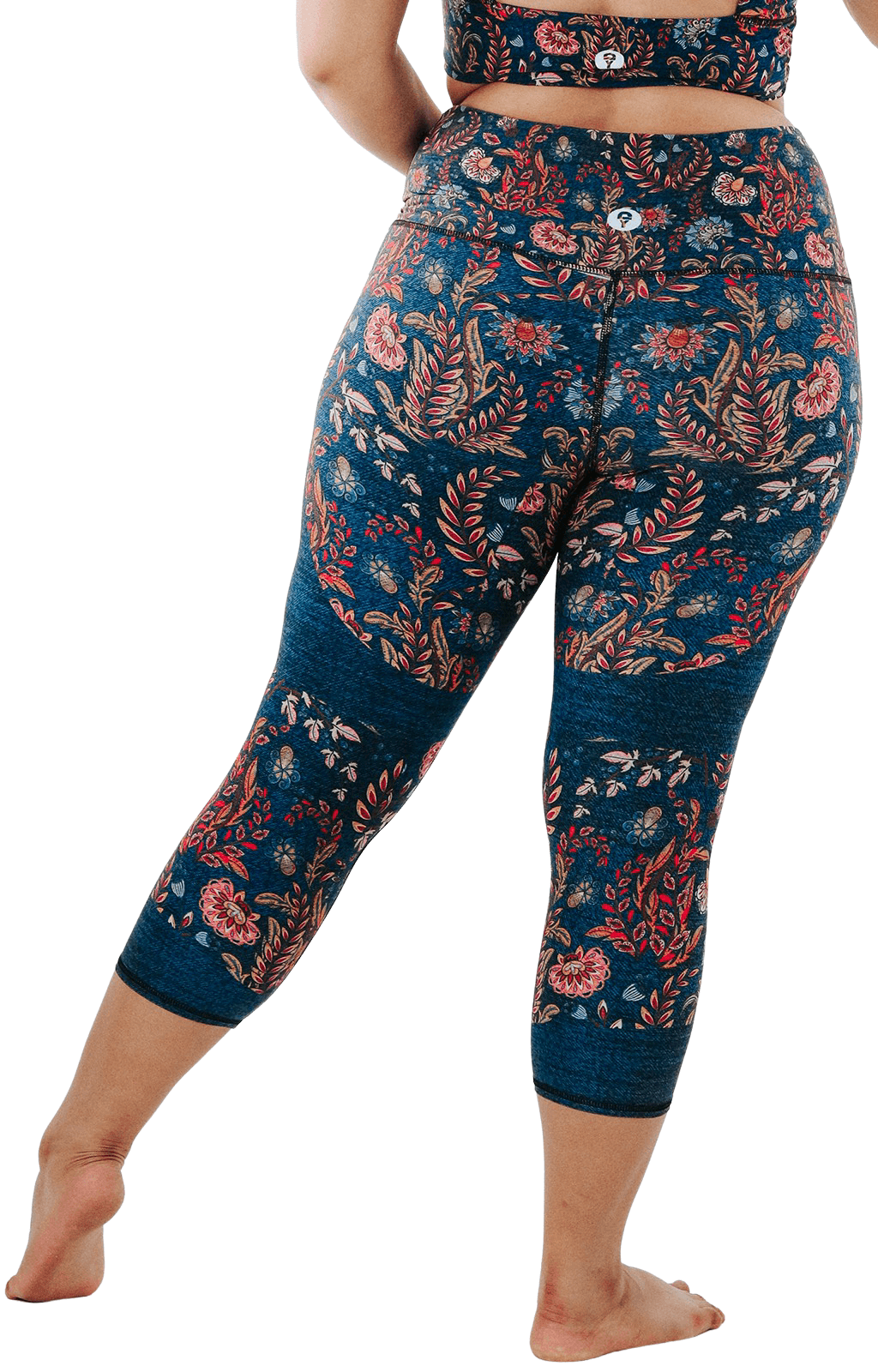 Yoga Democracy Capri Legging - Festival Denim