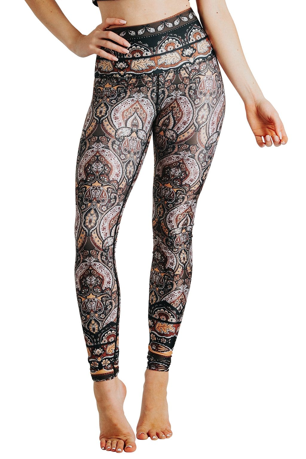 Yoga Democracy YD Legging - Espresso Yourself
