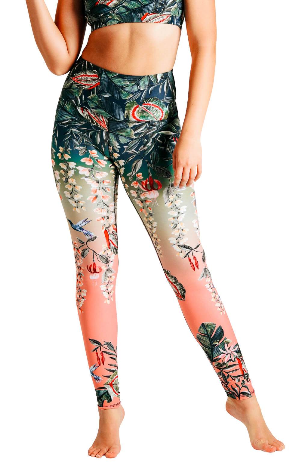 Yoga Democracy YD Legging - Feeling Ferntastic