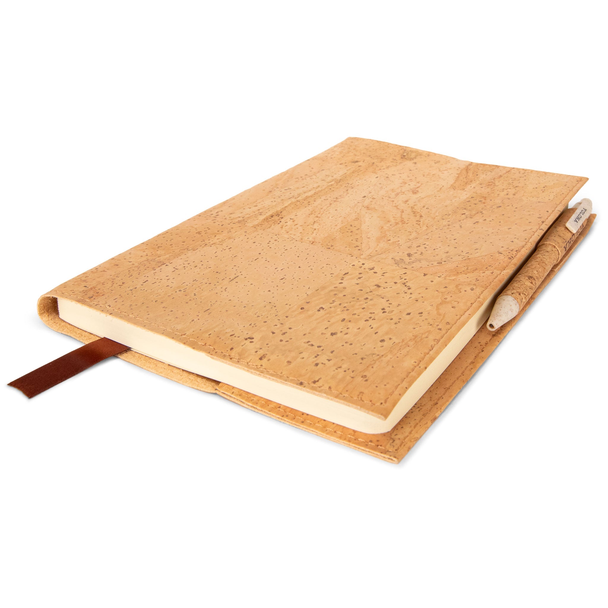 Yoloha Yoga Refillable Cork Journal Book